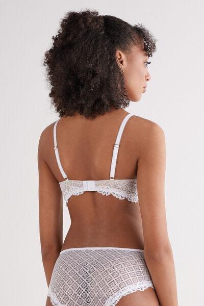 White Sofia Balconette Bra, , large image number 3