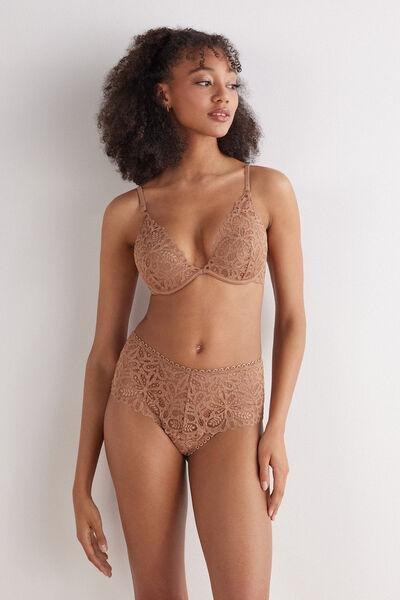 Brown Italian Riviera Balconette Bra, , large image number 2
