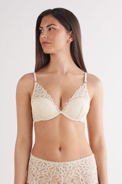 Beige Italian Riviera Balconette Bra, , large image number 0
