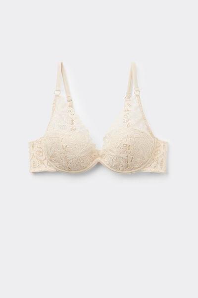 Beige Italian Riviera Balconette Bra, , large image number 1