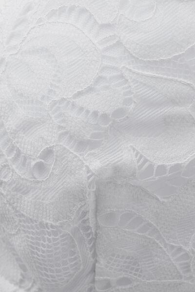 White Scent Of Summer Padded Bra, White, large image number 4