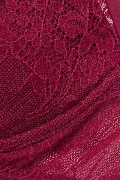 Red Sheer Glamour Elena Balconette Bra, 5601_940J, large image number 4