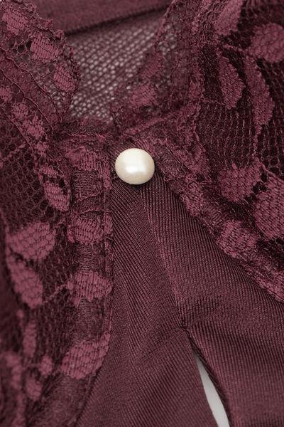 Burgundy La Vie En Rose Carioca Balconette Bra, 5601_028K, large image number 5