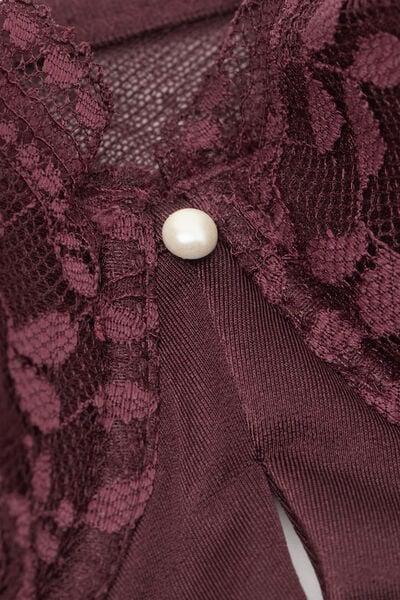 Burgundy La Vie En Rose Carioca Balconette Bra, 5601_028K, large image number 9