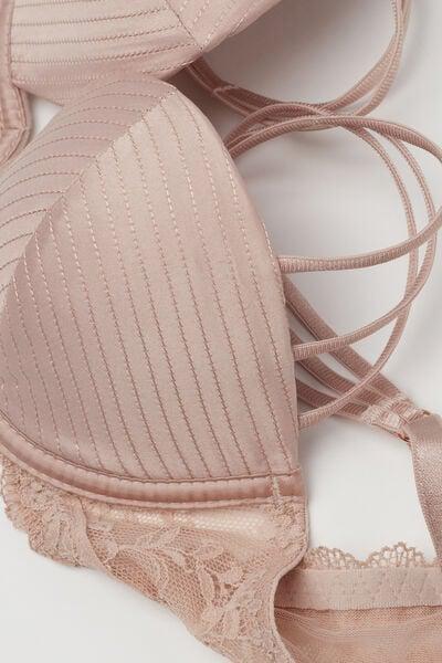 Pink The Art Of Lingerie Ilenia Balconette Bra, 5601_059K, large image number 4