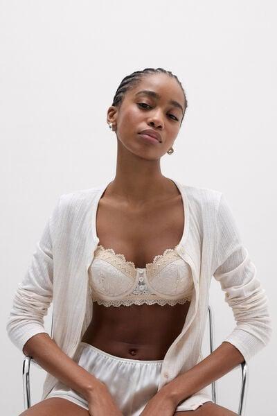 Beige Midsummer Dream Sofia Balconette Bra, 5601_118K, large image number 0