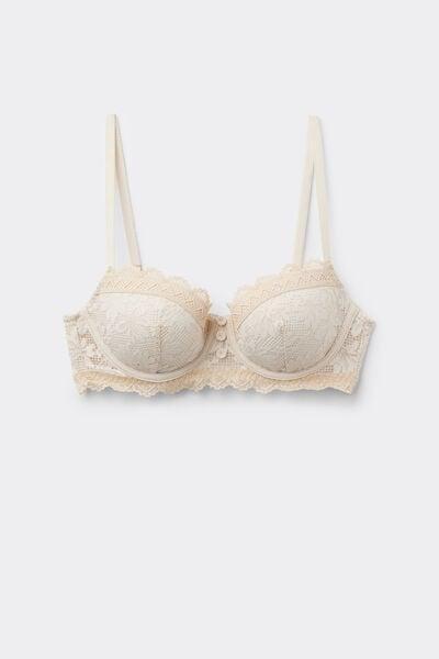 Beige Midsummer Dream Sofia Balconette Bra, 5601_118K, large image number 3