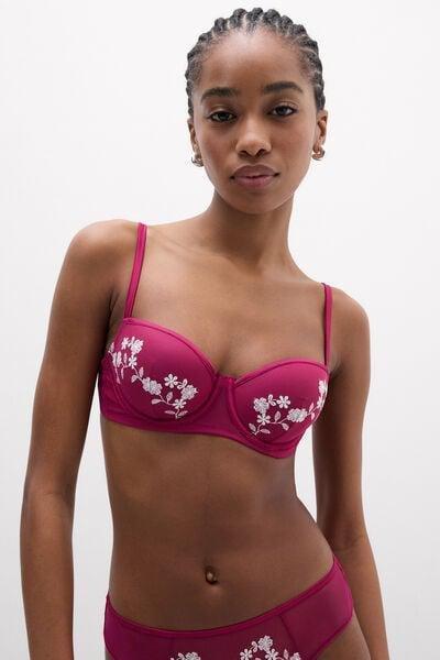 Pink Brighten Your Day Sofia Balconette Bra, 5601_110K, large image number 1