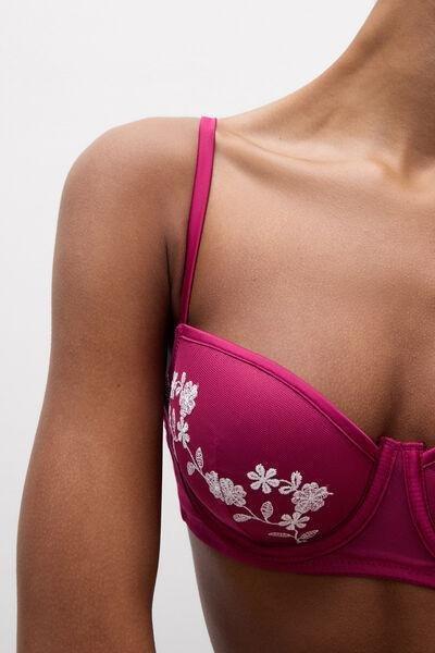 Pink Brighten Your Day Sofia Balconette Bra, 5601_110K, large image number 5