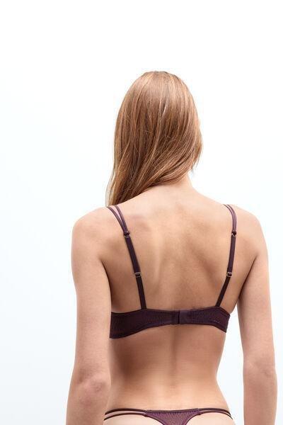 Purple Sofia Everyday Luxury Balconette Bra, 5601_198K, large image number 3