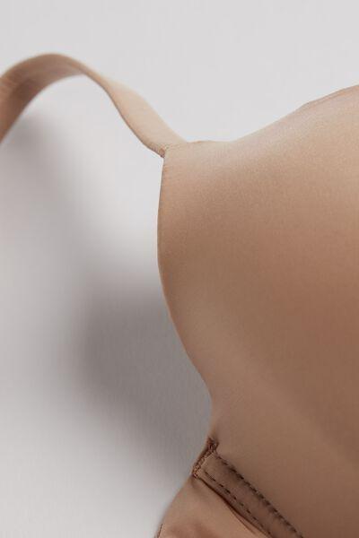 Soft Beige Francesca Ultralight Microfibre Balconette Bra, Women, , large image number 5