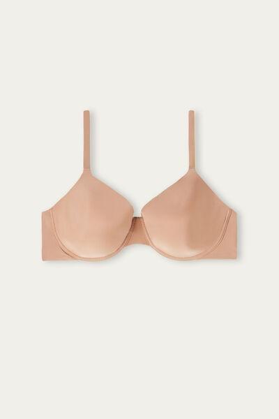 Beige Ultralight Balconette Bra, , large image number 2