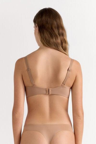 Beige Ultralight Balconette Bra, Medium Beige, large image number 2