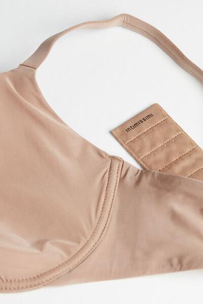 Beige Ultralight Balconette Bra, , large image number 4