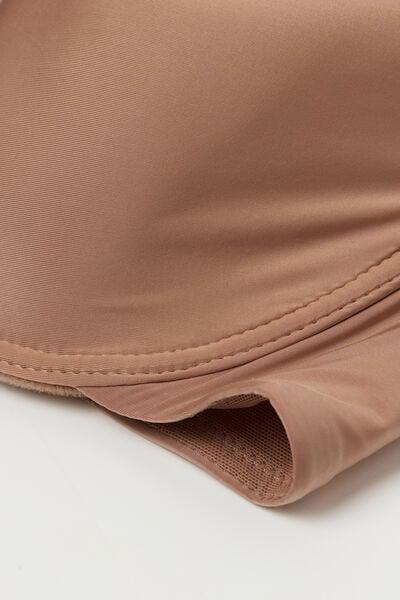 Beige Ultralight Balconette Bra, Medium Beige, large image number 4