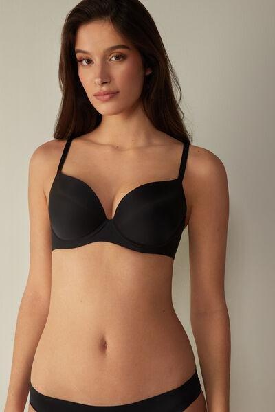 Intimissimi - Black Irina Microfibre Balconette Bra