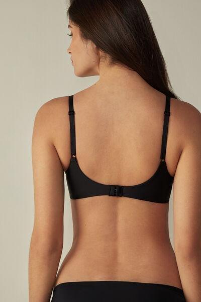 Black Irina Balconette Bra, , large image number 3