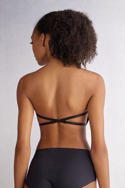 Black Ultralight Balconette Bra, , large image number 5