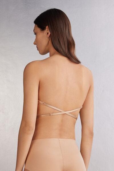 Beige Ultralight Balconette Bra, Soft Beige, large image number 2