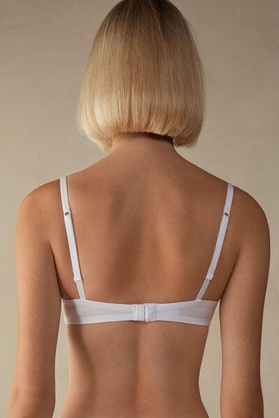 White Sofia Balconette Bra, , large image number 2