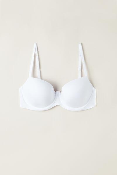 White Sofia Balconette Bra, , large image number 4