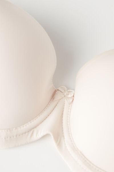 Cream Sofia Balconette Bra, , large image number 3