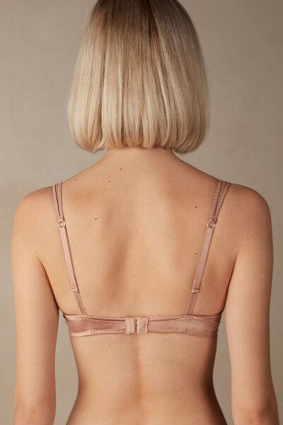 Pink Sofia Balconette Bra, Satin Pink, large image number 2