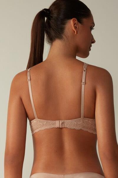 Beige Giorgia Triangle Balconette Bra, , large image number 3
