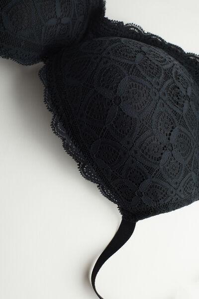 Black Irina Balconette Bra, , large image number 4
