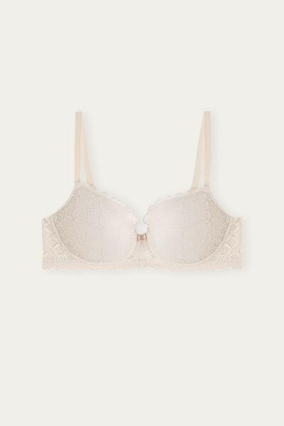 White Irina Balconette Bra, , large image number 2