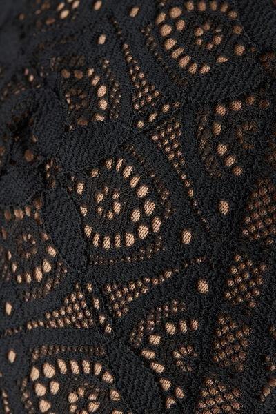 Black Elena Balconette Bra, Black, large image number 4