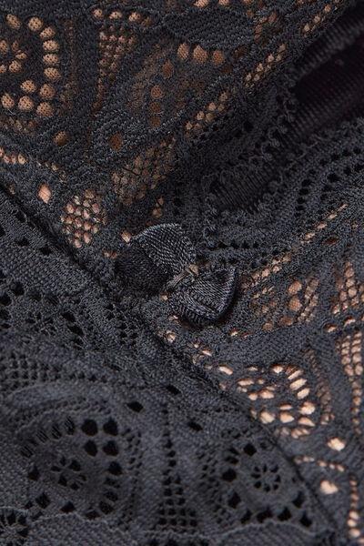 Black Asia Balconette Bra, , large image number 4