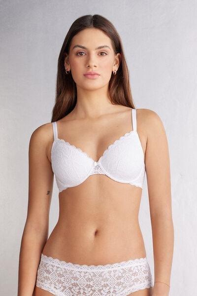White Francesca Balconette Bra, , medium
