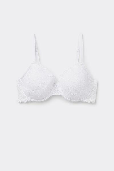 White Francesca Balconette Bra, , large image number 1