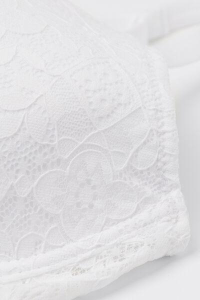 White Francesca Balconette Bra, , large image number 4