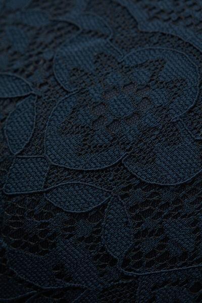 Blue Francesca Lace Balconette Bra, Intense Blue, large image number 6