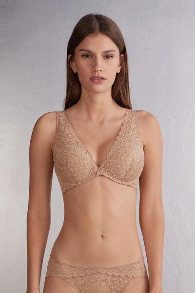 Beige Giorgia Balconette Bra, Soft Beige, medium