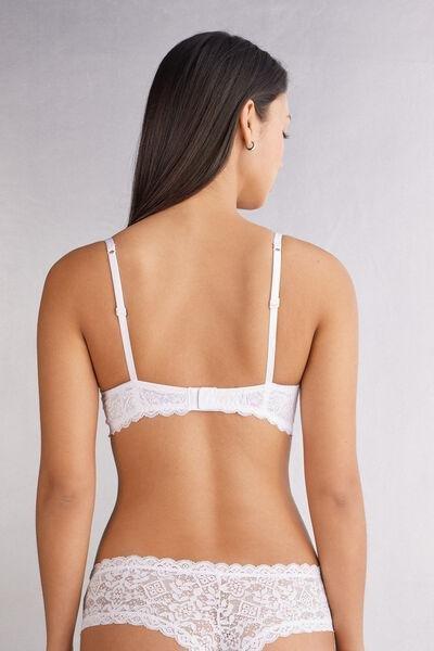White Sofia Balconette Bra, , large image number 3