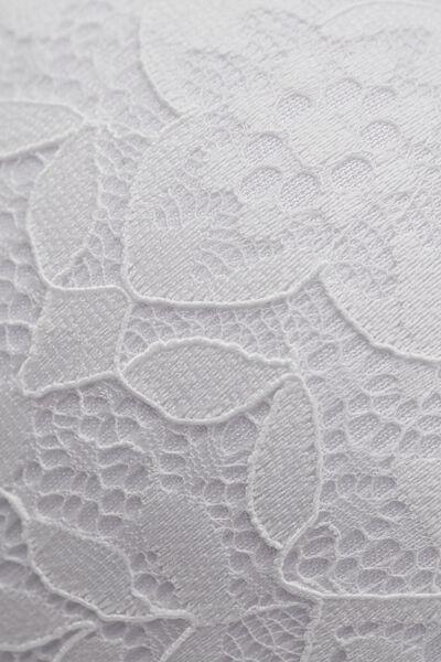 White Sofia Balconette Bra, , large image number 4