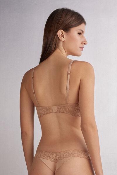 Beige Sofia Balconette Bra, Soft Beige, large image number 3