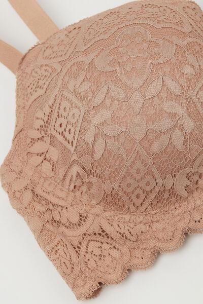 Beige Sofia Balconette Bra, Soft Beige, large image number 4