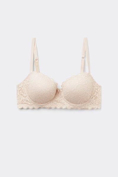 Cream Sofia Balconette Bra, , large image number 2