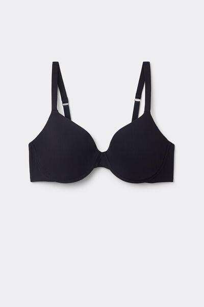 Black Superior Comfort Francesca Balconette Bra, Black, large image number 6