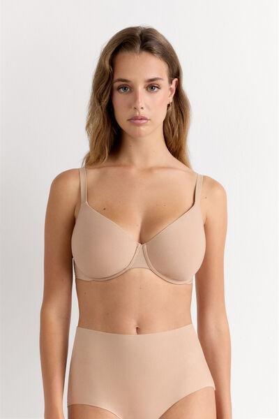 Beige Francesca Balconette Bra, Soft Beige, medium