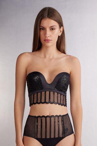 NERO See the Magic Monica Bandeau Bustier, , medium
