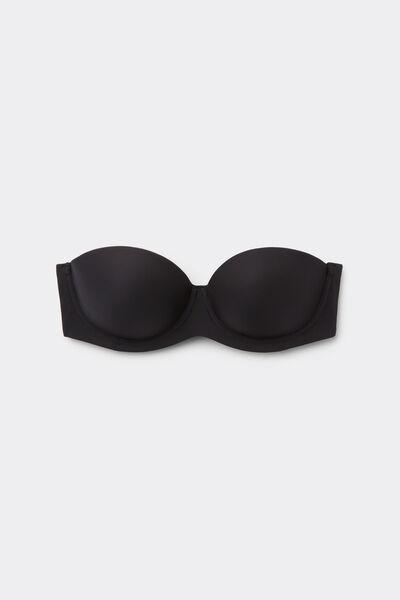 Black Giada Bandeau Bra, , large image number 3