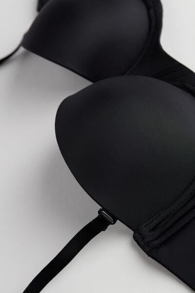 Black Giada Bandeau Bra, Black, large image number 8