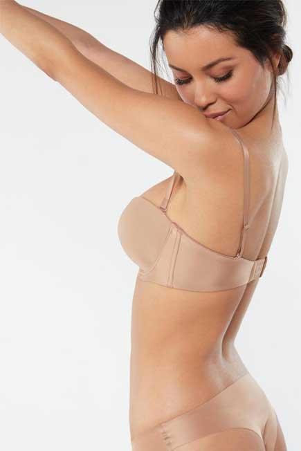 Beige Giada Bandeau Bra, , large image number 5