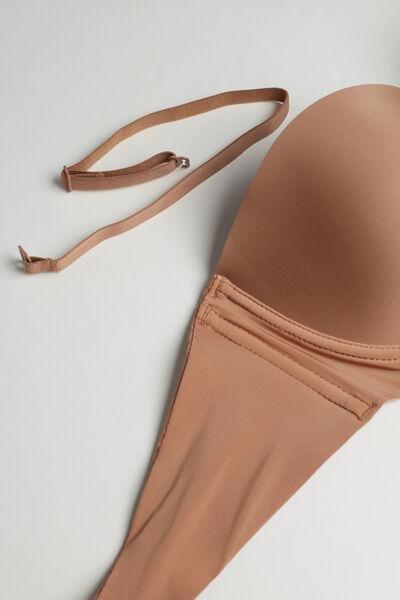 Beige Giada Bandeau Bra, , large image number 8