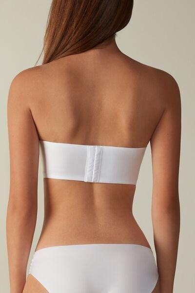 White Ultralight Microfibre Bra, , large image number 3